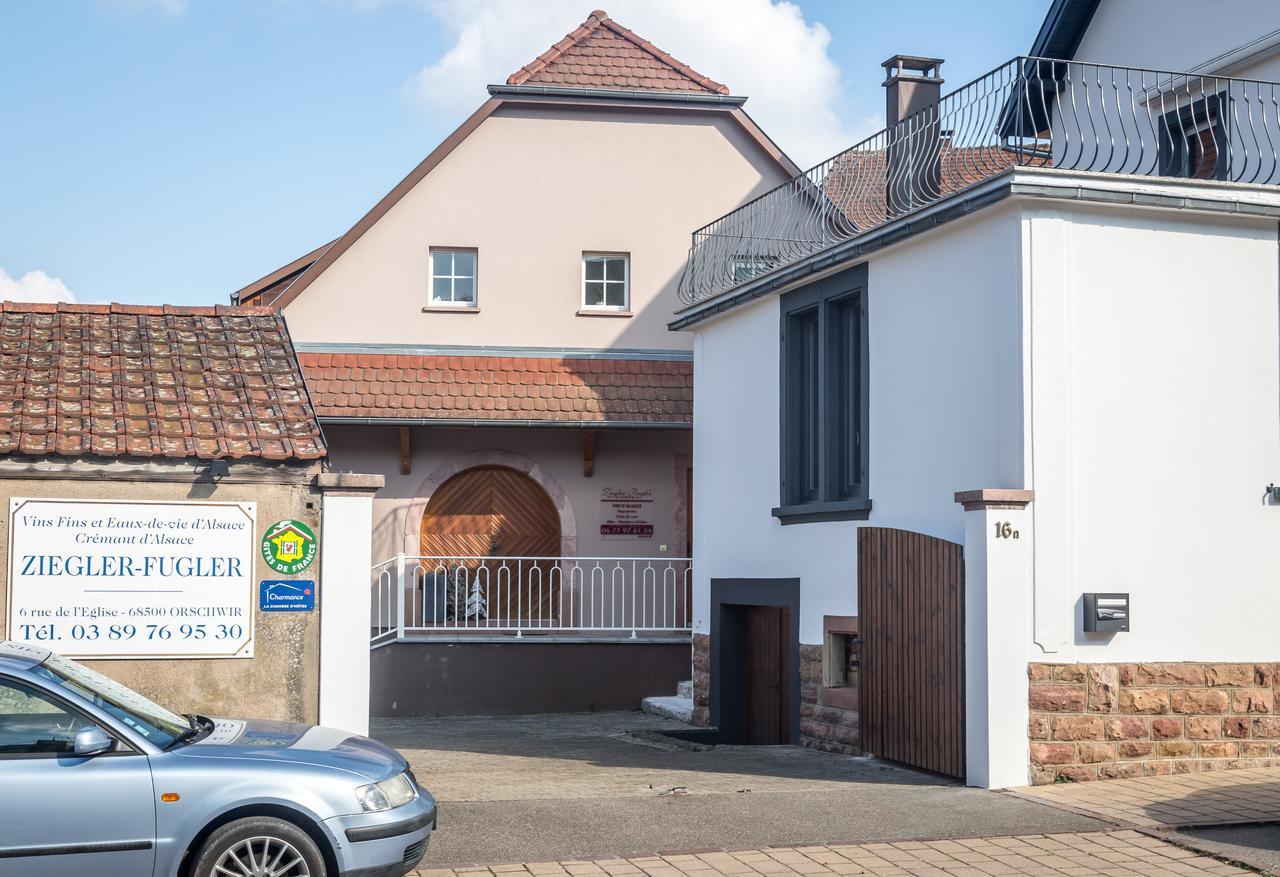Gites & Chambes D'Hotes Fugler Orschwihr Kültér fotó